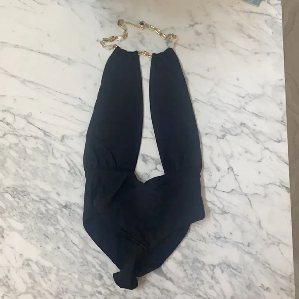Necklace One Piece in Black WeWoreWhat